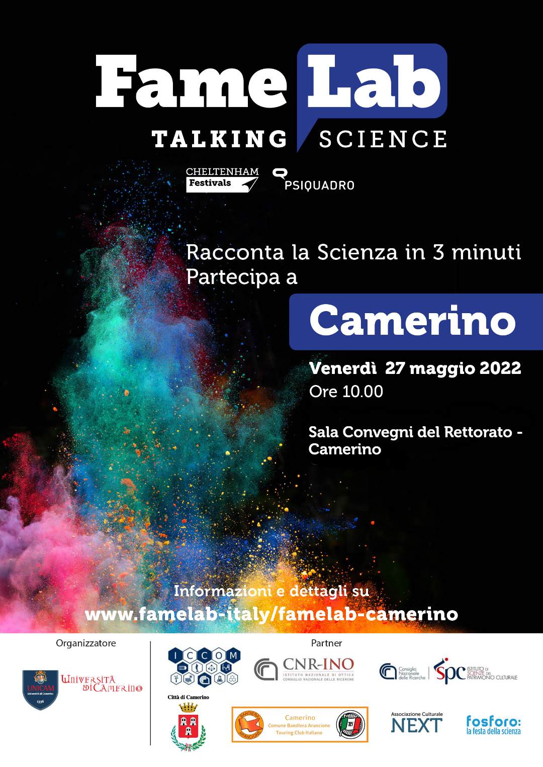 famelab camerino 2022